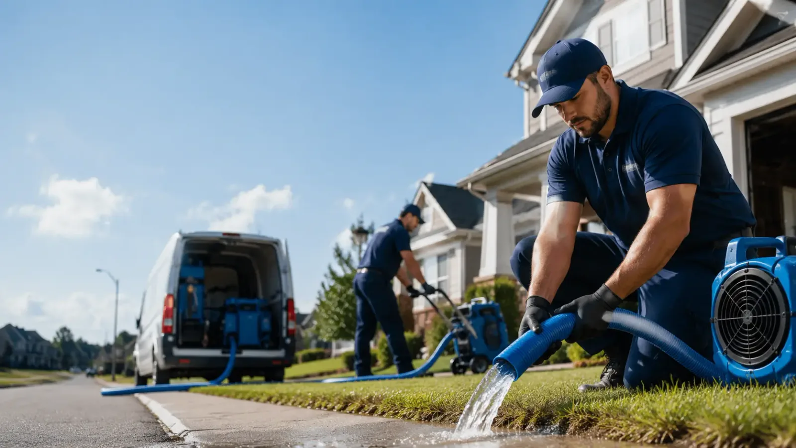 Flood Damage Restoration in Bailey, MI